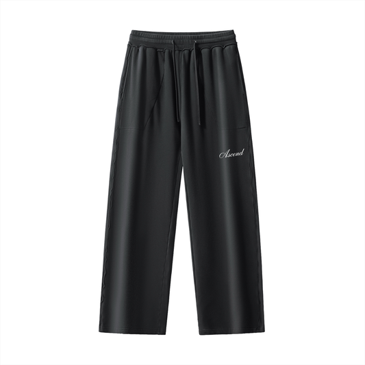 Raw-Seam Enzyme Washed Sweatpants